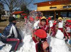 雪が来た！の画像