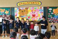 ４月誕生会の画像