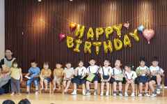 ７月の誕生会の画像