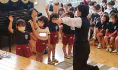 交通安全教室があったよの画像