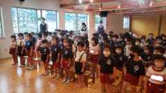 １学期終業式の画像