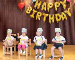 ９月誕生会の画像