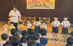 ７月誕生会の画像